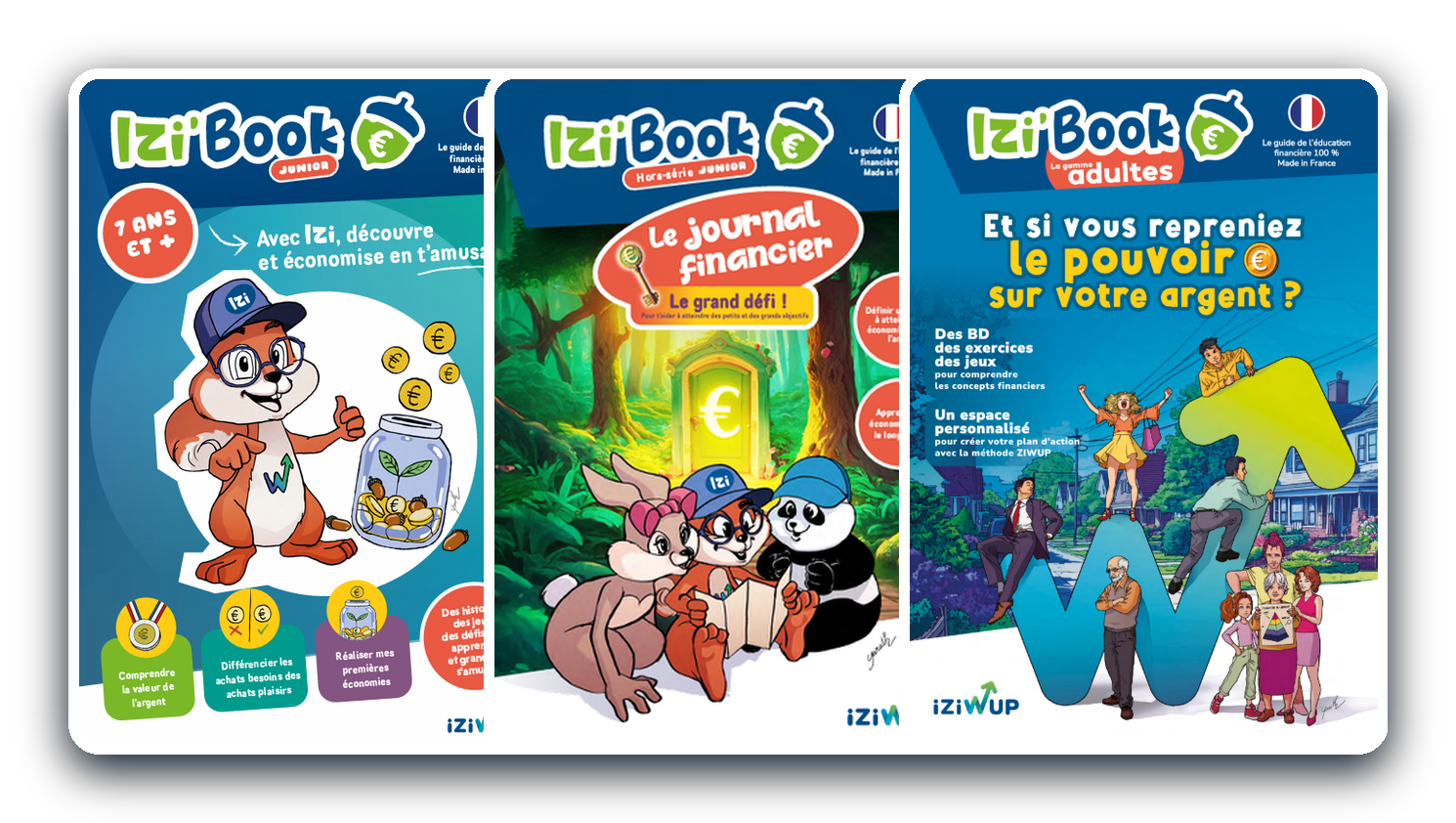 Pack familial : Tome junior + hors série + tome adulte